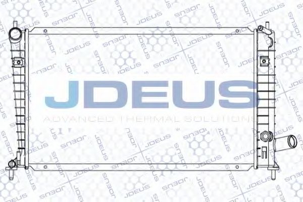 Радиатор, охлаждение двигателя JDEUS 024M01