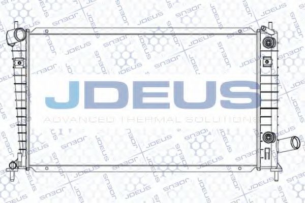 Радиатор, охлаждение двигателя JDEUS 024M03