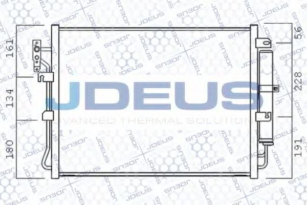 Конденсатор, кондиционер JDEUS 702M26