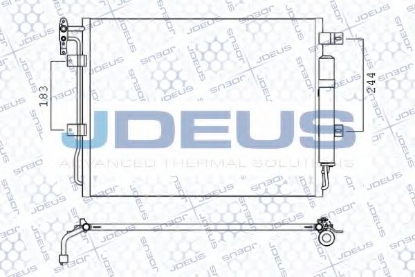 Конденсатор, кондиционер JDEUS 702M27A