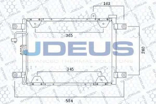 Конденсатор, кондиционер JDEUS 742M16