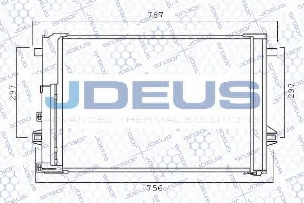 Конденсатор, кондиционер JDEUS 717M86