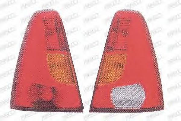 Задний фонарь PRASCO DA3204154