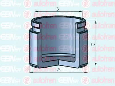 Поршень, корпус скобы тормоза AUTOFREN SEINSA D025454