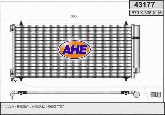 Конденсатор, кондиционер AHE 43177