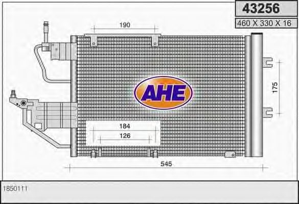 Конденсатор, кондиционер AHE 43256