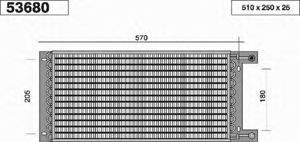 Конденсатор, кондиционер AHE 53680