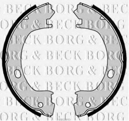 Комплект тормозных колодок BORG & BECK BBS6440