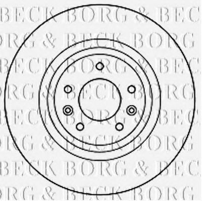 Тормозной диск BORG & BECK BBD4706