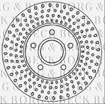 Тормозной диск BORG & BECK BBD5304