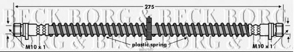 Тормозной шланг BORG & BECK BBH7597