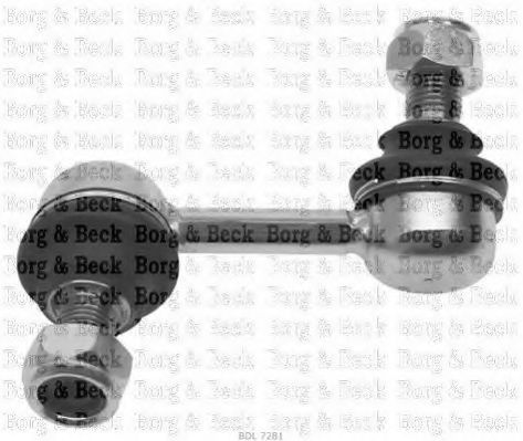 Тяга / стойка, стабилизатор BORG & BECK BDL7281