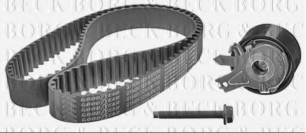 Комплект ремня ГРМ BORG & BECK BTK1014