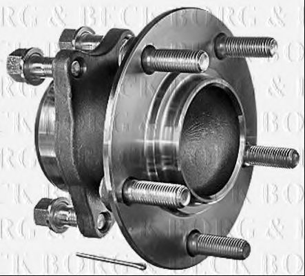 Комплект подшипника ступицы колеса BORG & BECK BWK1375