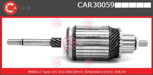 Якорь, стартер CASCO CAR30059PS