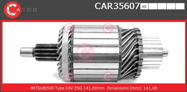 Якорь, стартер CASCO CAR35607AS