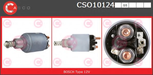 Тяговое реле, стартер CASCO CSO10124GS