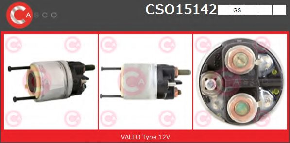 Тяговое реле, стартер CASCO CSO15142GS