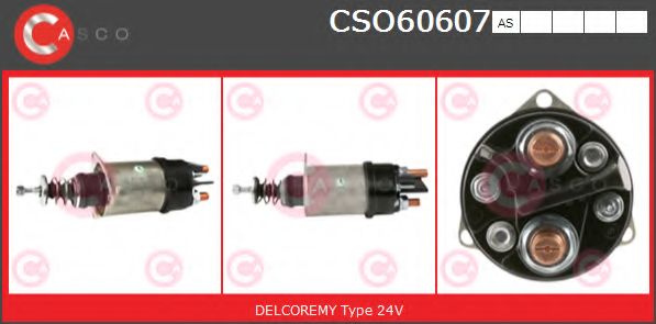 Тяговое реле, стартер CASCO CSO60607AS