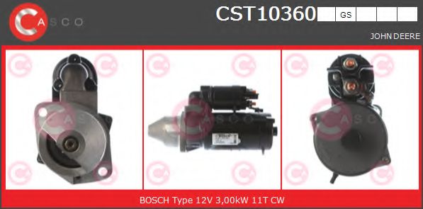 Стартер CASCO CST10360GS