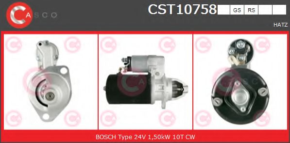 Стартер CASCO CST10758RS