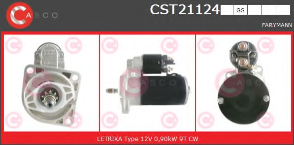 Стартер CASCO CST21124GS