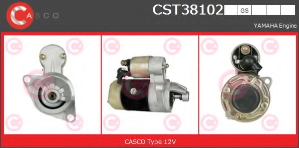 Стартер CASCO CST38102GS