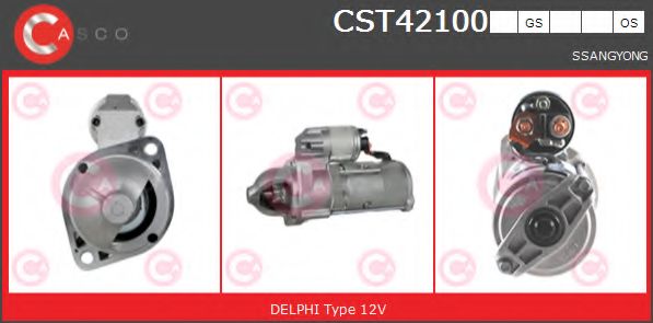 Стартер CASCO CST42100GS
