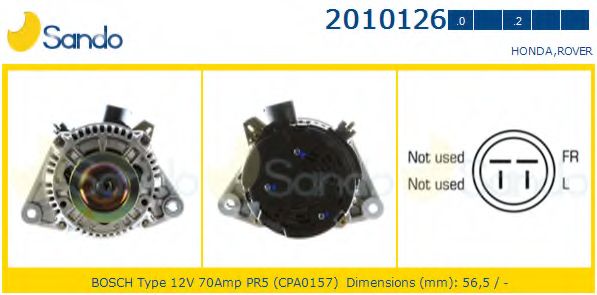 Генератор SANDO 2010126.0