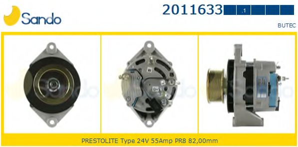Генератор PRESTOLITE ELECTRIC 857606