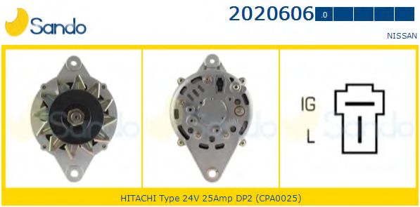 Генератор SANDO 2020606.0