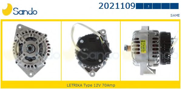 Генератор SANDO 2021109.1