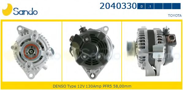 Генератор SANDO 2040330.0