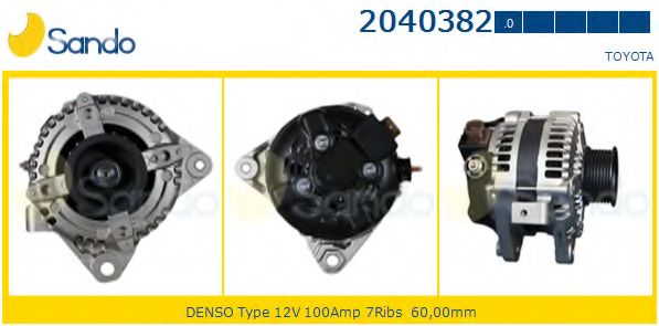 Генератор SANDO 2040382.0