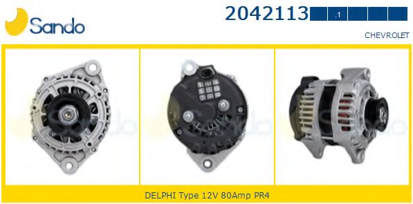 Генератор DELPHI 96945926