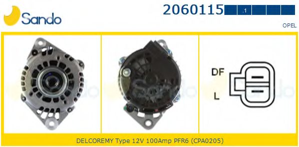 Генератор SANDO 2060115.1