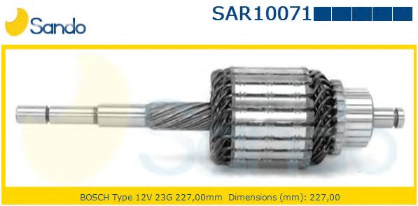 Якорь, стартер SANDO SAR10071.9