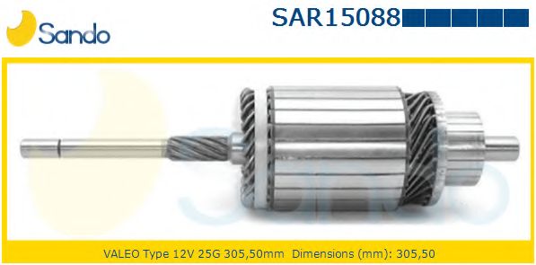 Якорь, стартер SANDO SAR15088.9