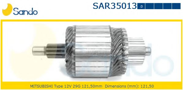 Якорь, стартер SANDO SAR35013.0