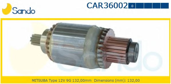 Якорь, стартер HC-Cargo 233706