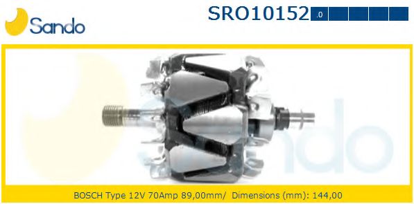 Ротор, генератор SANDO SRO10152.0