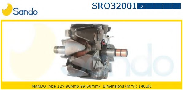 Ротор, генератор SANDO SRO32001.0