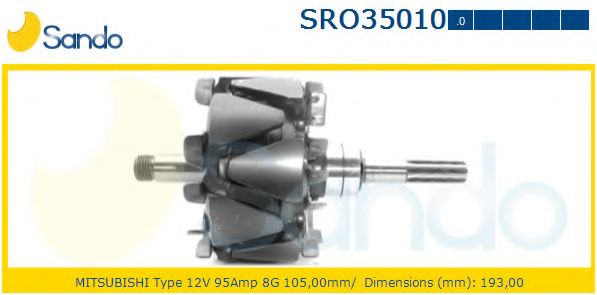 Ротор, генератор SANDO SRO35010.0
