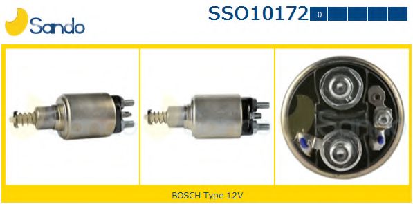 Тяговое реле, стартер SANDO SSO10172.0
