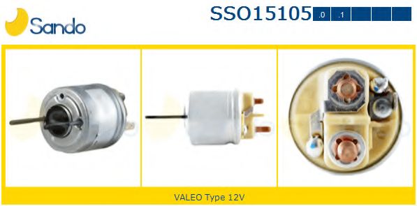 Тяговое реле, стартер SANDO SSO15105.0