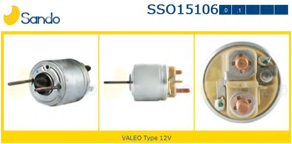 Тяговое реле, стартер SANDO SSO15106.0