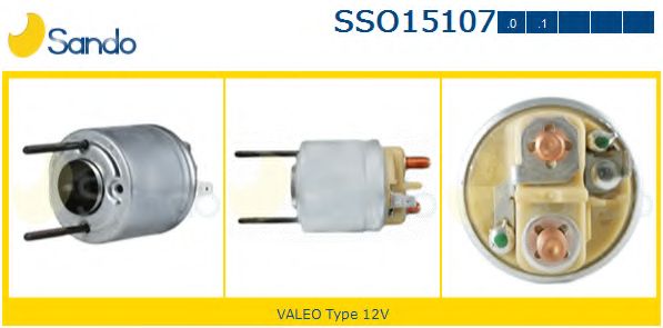 Тяговое реле, стартер SANDO SSO15107.0