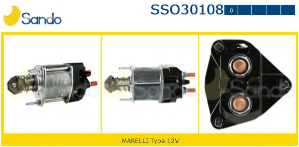 Тяговое реле, стартер SANDO SSO30108.0