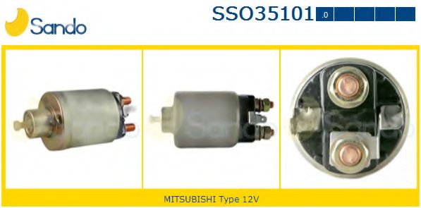 Тяговое реле, стартер SANDO SSO35101.0