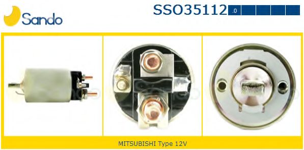 Тяговое реле, стартер SANDO SSO35112.0